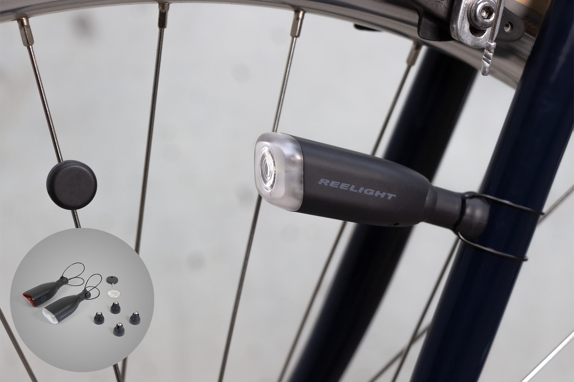 Reelight CIO+, Lampes de vélo sans batterie